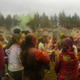 HOLI IN COMMUNITY