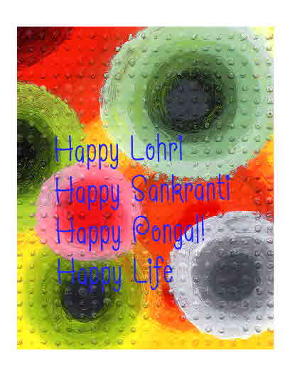 Happy Lohri Sankranti Pongal